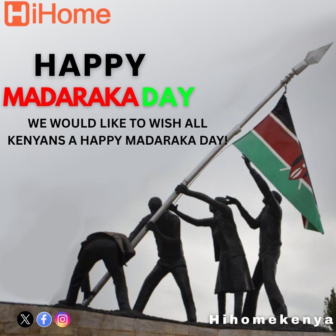 Happy Madaraka Day!

As we come together on this special day, let's take a moment to honor our past, celebrate our present, and dream of a bright future for Kenya!
#MadarakaDay