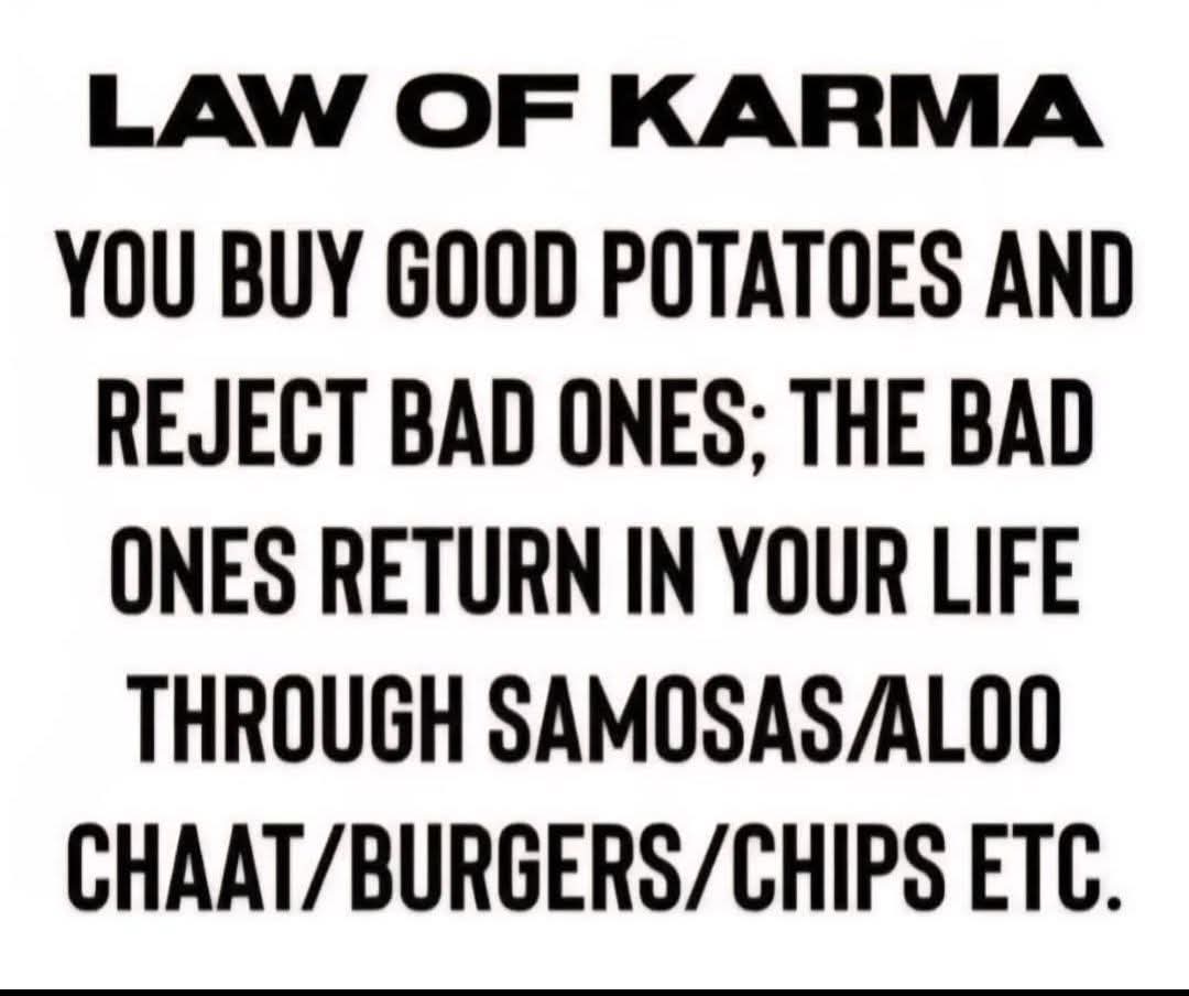 Law of Karma 😂😂😂