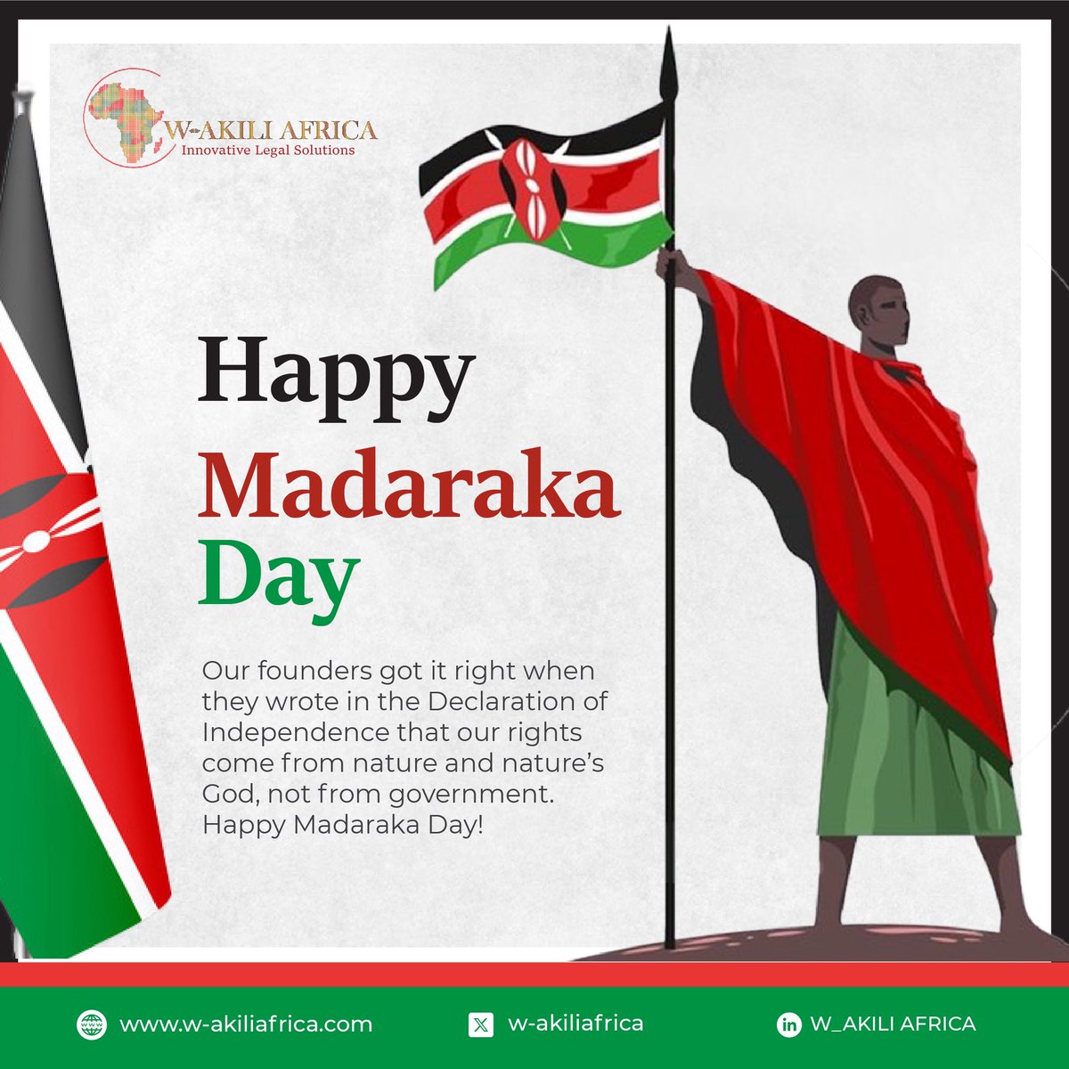 w_akiliafrica's tweet photo. Happy Madaraka Day.
#legalnetwork https://t.co/BU9EQmGoFm