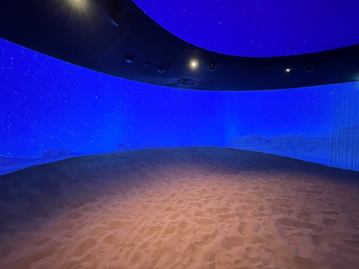 ヨルダン館すごい良かった…砂漠の砂を肌で感じ、サンドアートも作って