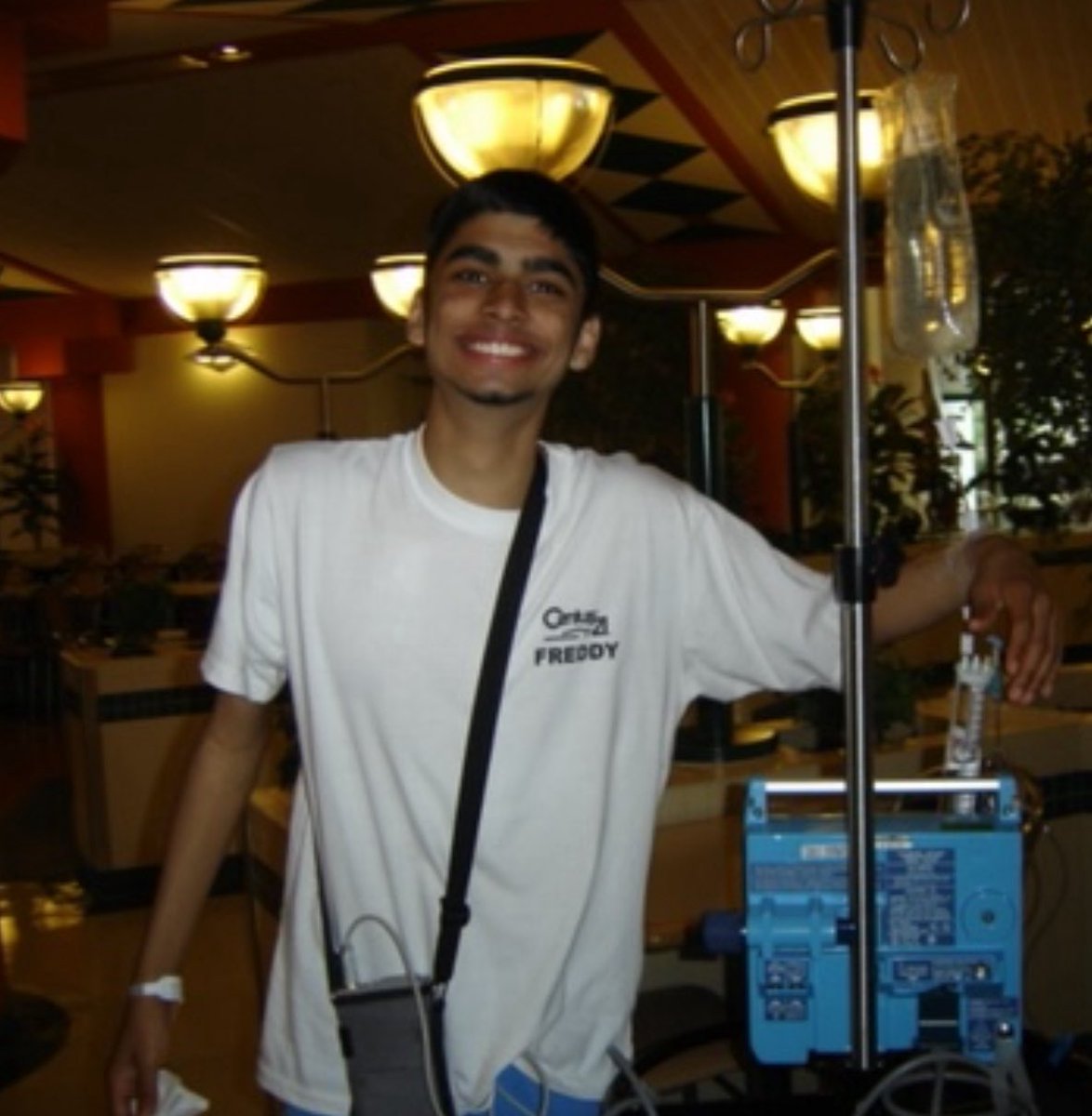 FaizalKhamisa's tweet photo. Somehow it’s been 20 years since I was diagnosed with cancer, and 18 years since I was declared cancer-free. It’s crazy having lived more of my life as someone that’s had cancer than not, but also crazy to see where life has gone since. Through chemo, and surgeries and hip replacements and more than anyone should ever experience, all I’ve had is support, of which I’m forever grateful. Thank you and never stop fighting. ❤️