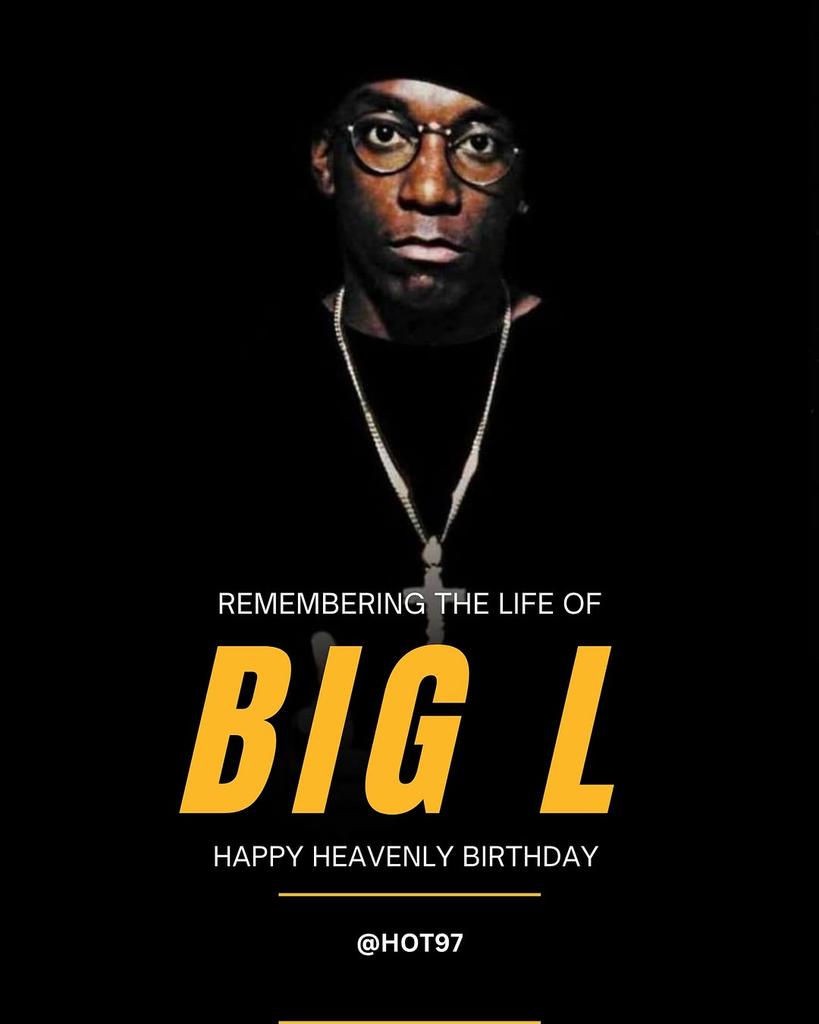 Posted <a href="/withregram/">Repost app</a> • <a href="/hot97/">HOT 97</a> #BigL, born Lamont Coleman on May 30, 1974, in Harlem, New York City, was an American rapper known for his sharp lyrical ability, wordplay, and influential role in East Coast #hiphop