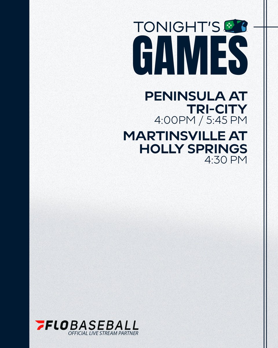 Coastal Plain League (@cplbaseball) on Twitter photo Add more baseball to your Sunday afternoon with the <a href="/HTHiToms/">High Point-Thomasville HiToms</a> at the <a href="/BBigfoots/">Boone Bigfoots</a> at 4:30!
Watch all CPL games on <a href="/FloCollegeBSB/">FloCollege | Baseball</a>
#TheFutureIsNow Add more baseball to your Sunday afternoon with the <a href="/HTHiToms/">High Point-Thomasville HiToms</a> at the <a href="/BBigfoots/">Boone Bigfoots</a> at 4:30!
Watch all CPL games on <a href="/FloCollegeBSB/">FloCollege | Baseball</a>
#TheFutureIsNow