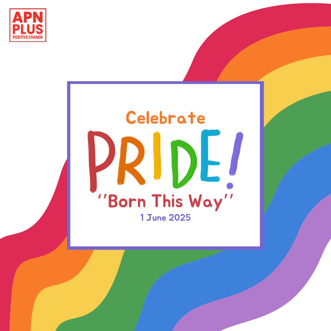 Let’s celebrate #PrideMonth2025 🏳️‍🌈🏳️‍⚧️
With love, visibility, and the unapologetic power of being exactly who you are.

Here’s to diversity, equality, and every bold, beautiful color of the rainbow. Be proud. Be loud. Be you. 

#Pride #APNPLUS #PositiveChange
