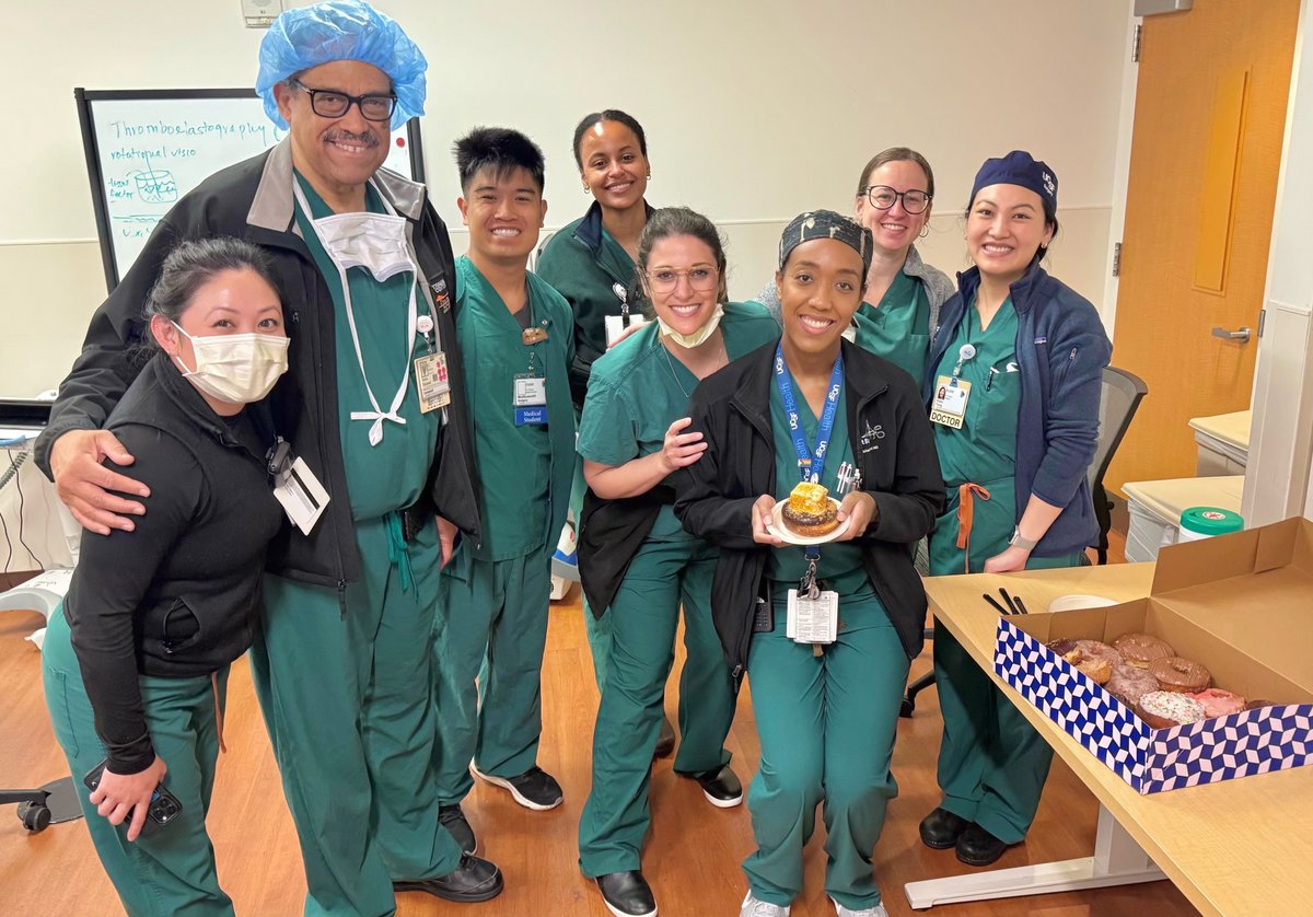TraumaDocSF's tweet image. Celebrating a birthday on morning rounds is a great way to make the teamwork better. It is always the small things that make the team function more efficiently and make us happy. Happy Birthday!