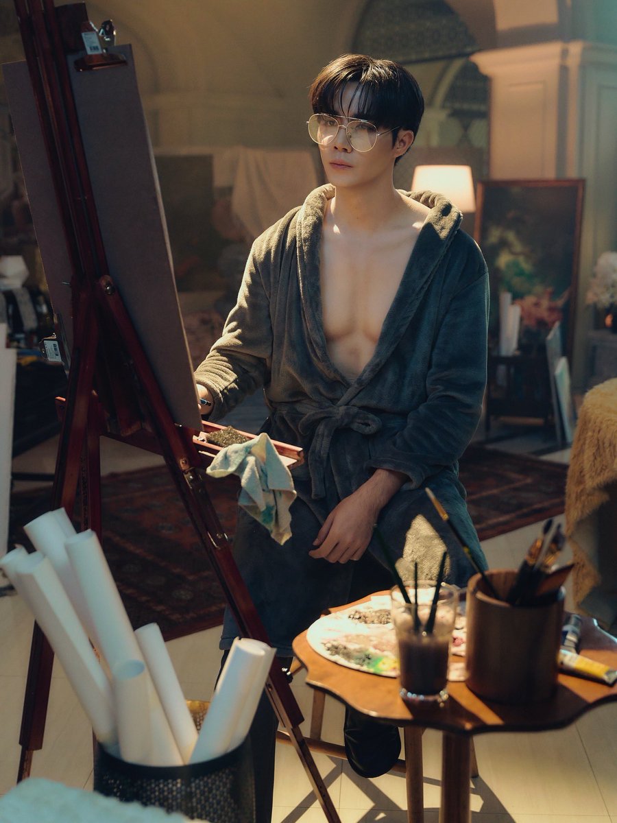 zee_pruk's tweet photo. Lose yourself in the feeling of the picture - Charan 🎨

#ข้ามฟ้าเคียงเธอSeries
#TheNextprince https://t.co/EknD8lyvYC