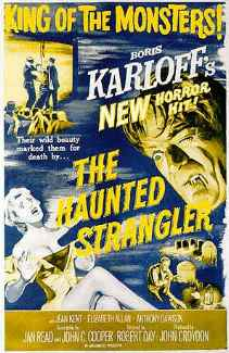 Two very different films on #bmoviemaniacs and #svengoolie this weekend. But it's really no competition. Despite a great performance by Mara Corday, Undersea Girl mostly fizzles. The Haunted Strangler outclasses it in nearly every way.