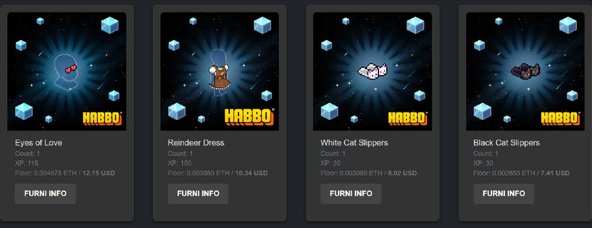 Vendo furnis y ropa NFT a lingos o USDT 💕

Su RT me ayuda muchísimo ♻️

Graciass!