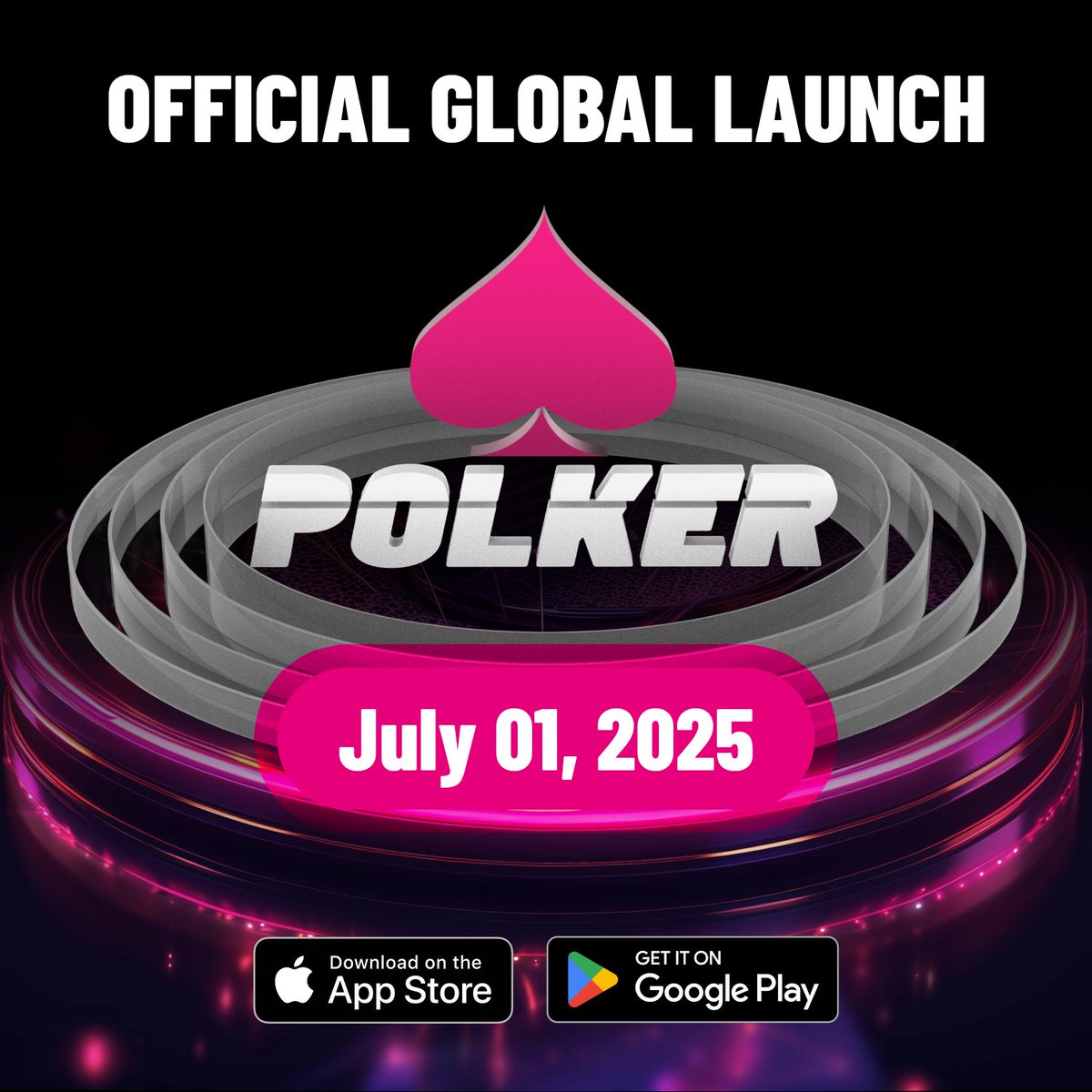 It’s Official. A New Era of Polker Begins July 1st, 2025. 

The ultimate poker experience is going global on iOS and Android. NFTs. Insane graphics. Real skill. All in your pocket. Anytime, anywhere.

Ready to go all-in?
See you soon at the table. 
#Polker #GameOn #NFTGaming
