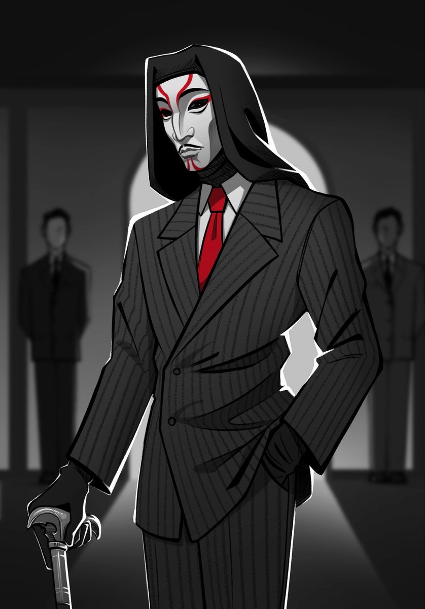 ssomniar's tweet image. My OC - Watase Tsurumaru (US, 1937)
#yakuza #oc