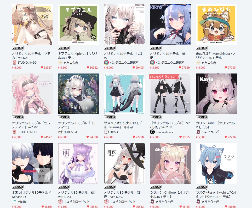 みんな今日からもう6月だよ！
先月はいろいろある一か月で悲しいことも多かったけどそれ以上に楽しいことも多かった！
MOSHとかそういうの全部含めてありがとうございますのRP企画します！

6000円以内のアバターor衣装を一名様にもう一名様に3000円分の衣装をプレゼント！

応募方法はツリー見てね！