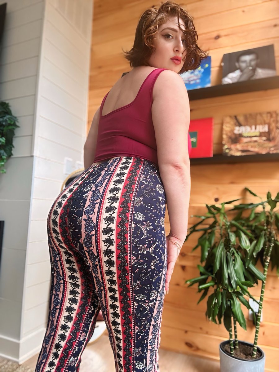 Do these pants make my butt look big? They do? Good that’s the point