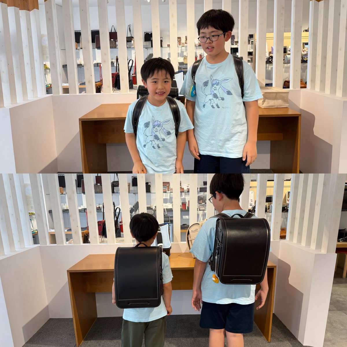 mhome2615100's tweet photo. 長男が購��させて頂いた池田屋さんに
浜松まで参りました🚗
次男もお世話になることにしました✨
数ある中から、お兄ちゃんが持ってる
ランドセルの色を選びました‼️
やっぱりお兄ちゃん大好き🥰
次男も6年間お世話になります🌟
#池田屋 #ランドセル #兄弟お揃い #池田屋鞄 #池田屋カバン https://t.co/QKFneBkLEg