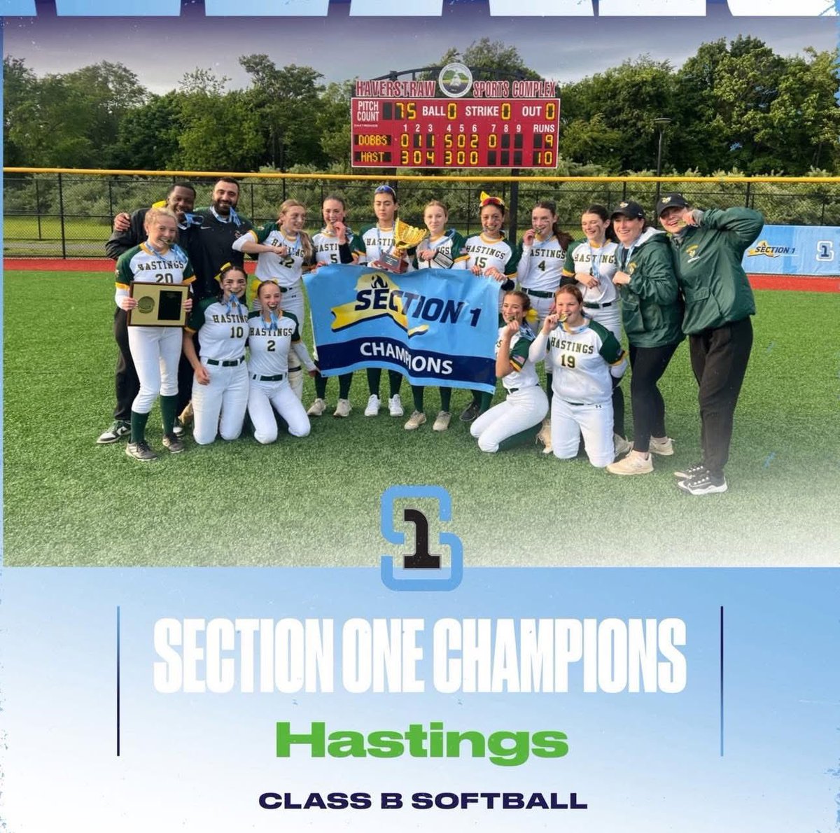 Gregg Weiss (@greggweiss) on Twitter photo Section 1 Class B Champs for the first time ever in history!!!! <a href="/HoHSoftball/">Hastings Softball</a> 💚💛 #WindItUp Section 1 Class B Champs for the first time ever in history!!!! <a href="/HoHSoftball/">Hastings Softball</a> 💚💛 #WindItUp