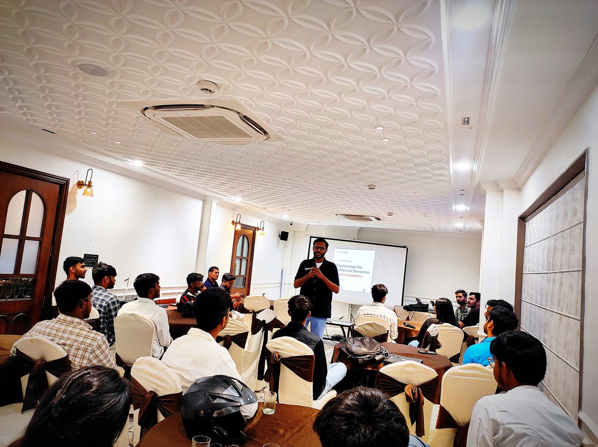 Had an incredible experience at Namaste Web3 by NIBIRU! 

Grateful for the insights and energy from a community that's empowering the builders of tomorrow. 

#NamasteWeb3 #NIBIRU #Web3 #Blockchain #BuildersOfTomorrow
<a href="/NibiruChain/">Nibiru Chain 🩵🌸</a> 
<a href="/og_guild/">The Origin Guild</a> 
<a href="/0xabhi7/">Abhishek Pratap Singh</a> 
<a href="/versatile_amit/">Amit Sharma </a> 
<a href="/Crypt_oc/">Ajmal🩵🌸</a>