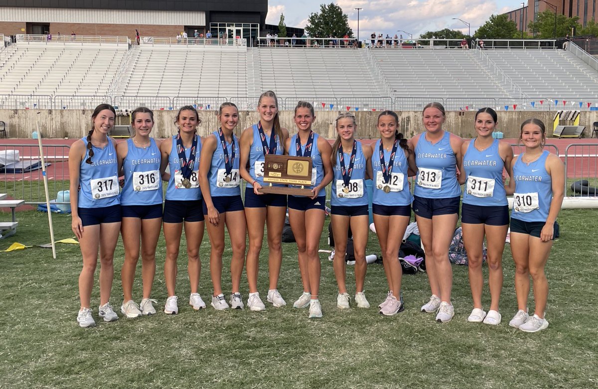 The CHS girls finish 3rd in 4A!