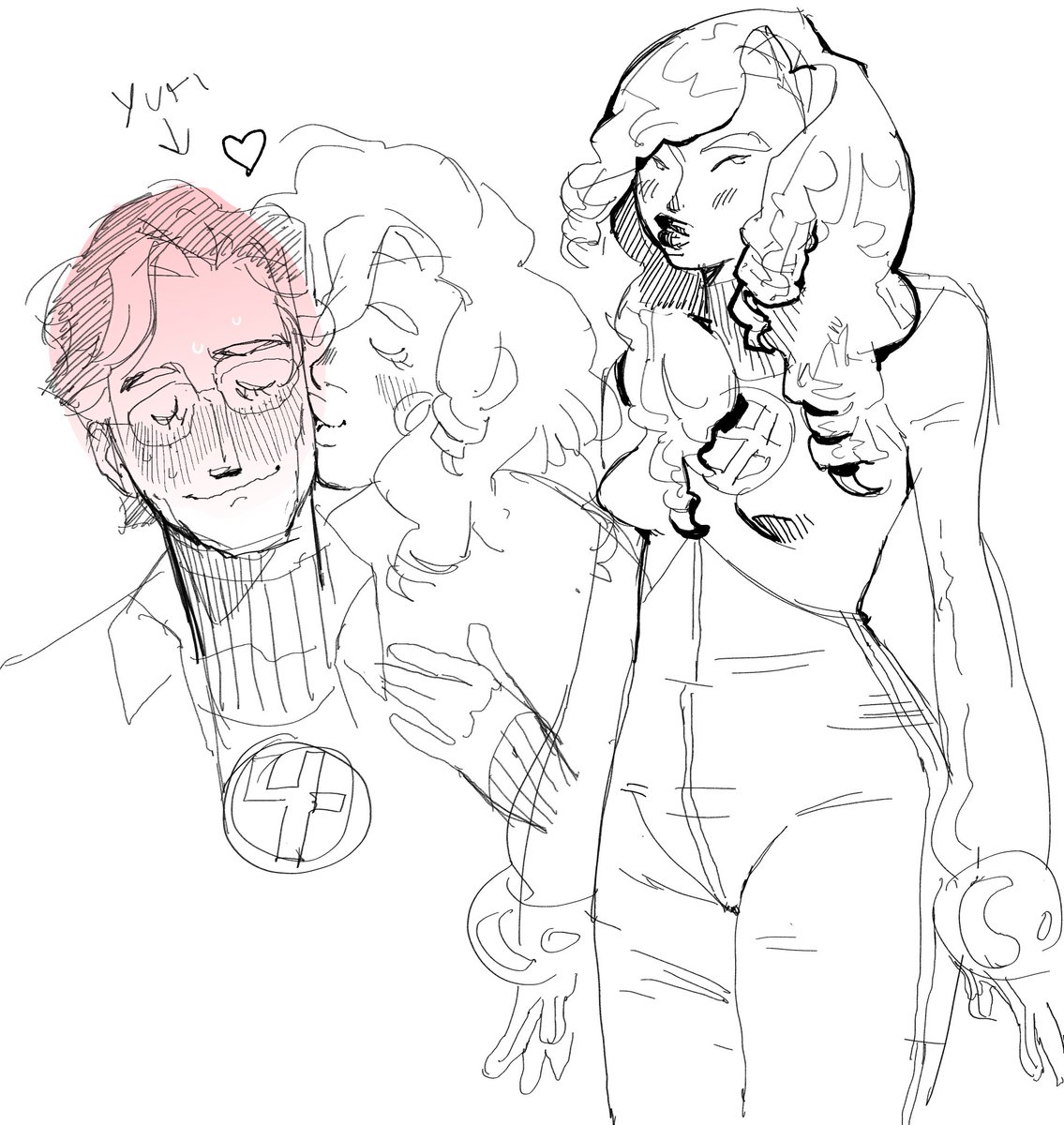 Susan storm and her wife doodle