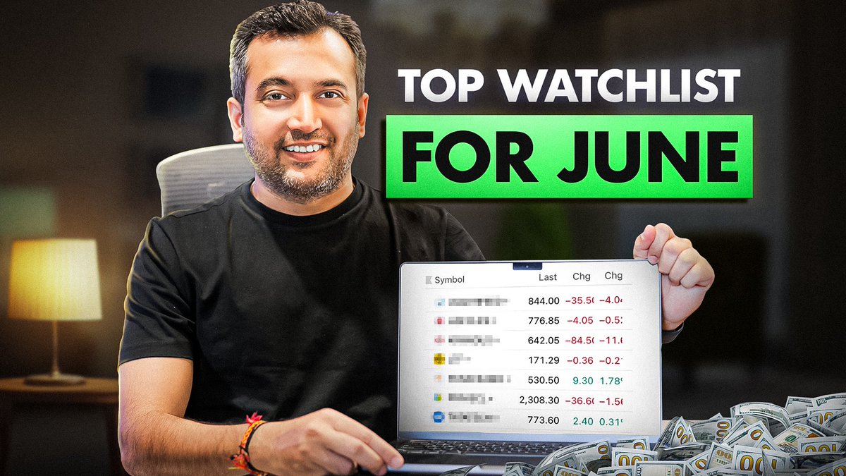 Weekly Analysis | June 1st Week | 2025 | Vijay Thakkar

youtu.be/fk2JMtJXOkQ