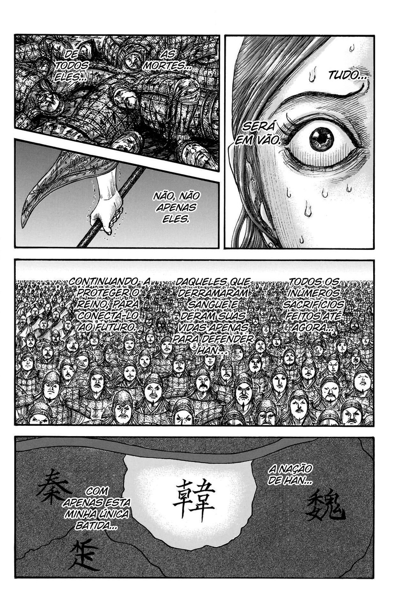 NicolasMagno31's tweet photo. #kingdom837
O drama da rendição é absurdamente bem transpassado nesse capítulo
Mesmo Nei sendo muito forte, ela não poderia carregar a "culpa" de encerrar séculos de história de todo um povo, nem Ou An sozinho poderia
Pra salvar o povo, essa injusta decisão precisa ser tomada. https://t.co/d2LT8lrFW7
