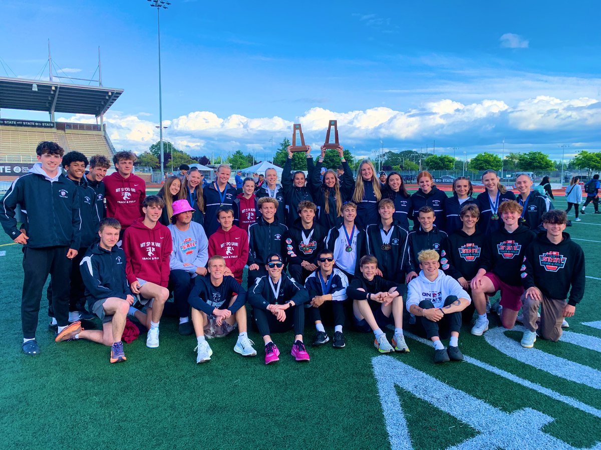 Mt. Spokane Track & Field (@mtspotf) on Twitter photo Boys and Girls Teams both bring home 2nd place hardware at the STATE meet this weekend in Tacoma! <a href="/MtSpokaneHS/">Mt. Spokane HS</a> Boys and Girls Teams both bring home 2nd place hardware at the STATE meet this weekend in Tacoma! <a href="/MtSpokaneHS/">Mt. Spokane HS</a>