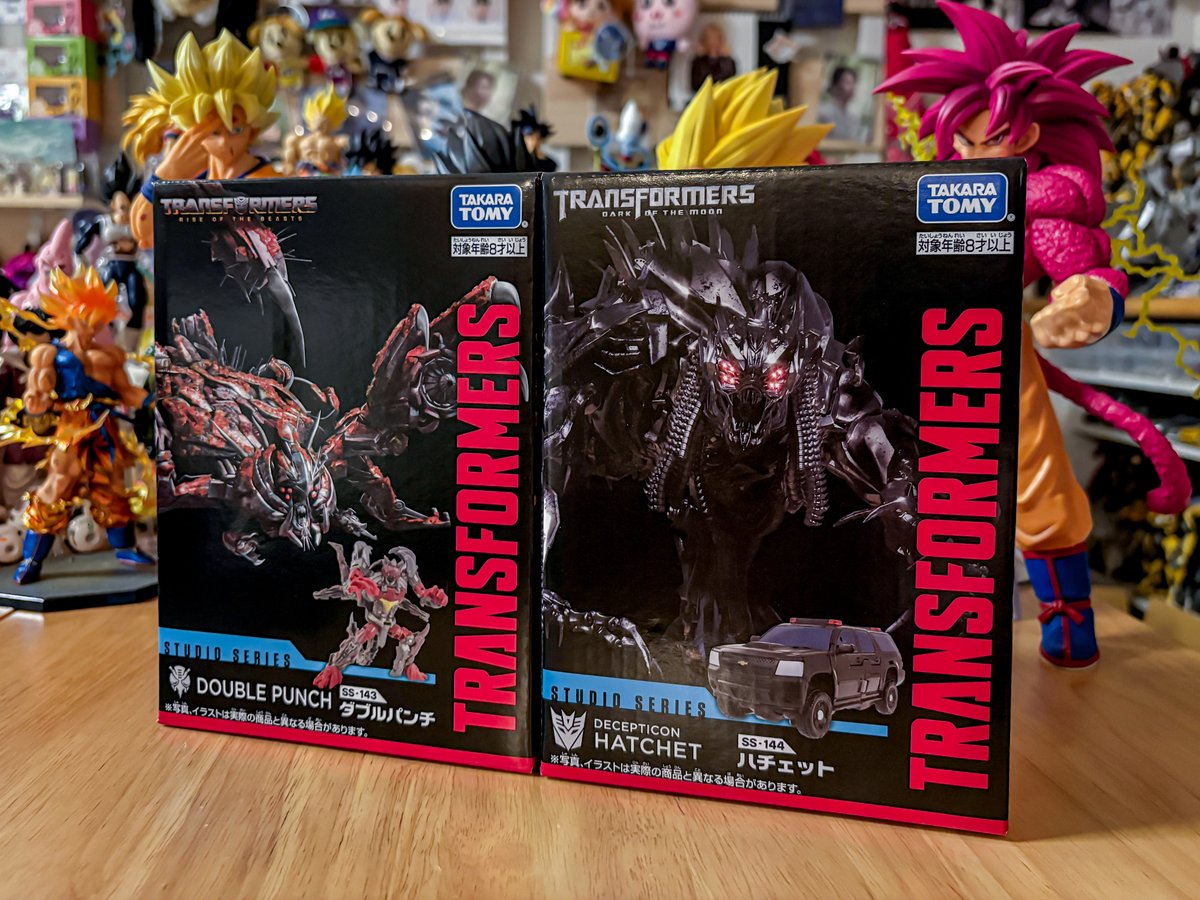 slashbow's tweet image. SS ハチェットとダブルパンチ買って来た！！両方とも印象薄い感じなっちゃってるので今度映画観直そう
#Transformers #Hatchet #DoublePunch