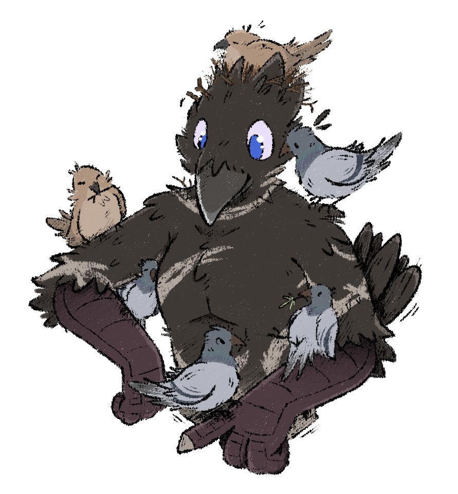 The lack of pigeons in London is really upsetting to me for obvious reasons

🖌️: @/fluffylilllama