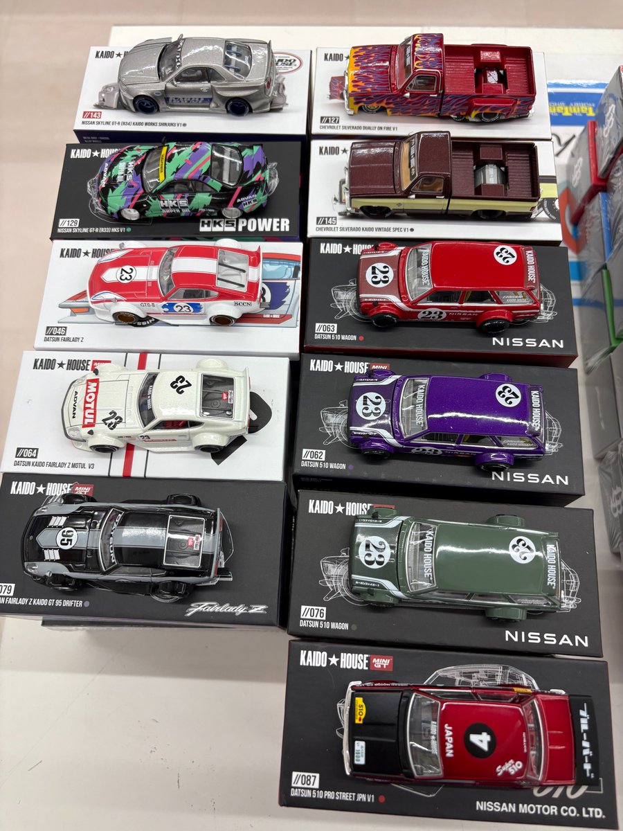 ミニカー】再入荷 #MINIGT 街道ハウス各種、再入荷しました