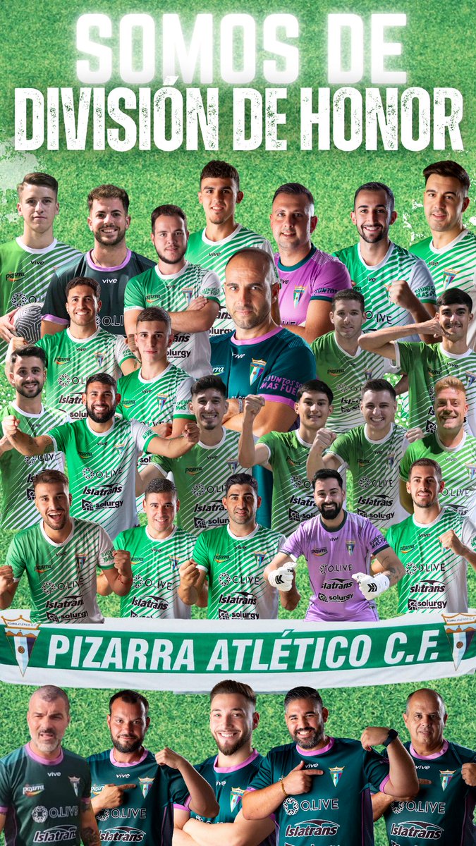 Si si si, somos de División de Honor.