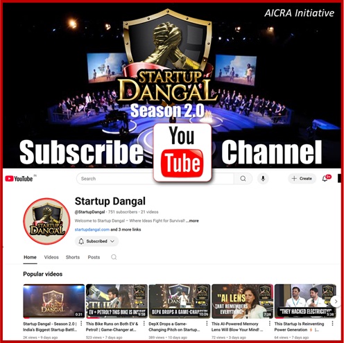🚀 𝗦𝘁𝗮𝗿𝘁𝘂𝗽 𝗟𝗼𝘃𝗲𝗿𝘀, 𝗧𝗵𝗶𝘀 𝗢𝗻𝗲'𝘀 𝗳𝗼𝗿 𝗬𝗼𝘂!
🔥 Dive into the world of ideas, innovation &amp; inspiring founders!
Subscribe to Startup Dangal YouTube Channel youtube.com/@StartupDangal

<a href="/sharktankindia/">Shark Tank India</a>
#StartupDangal #StartupStories #sharktank #investor  #startups