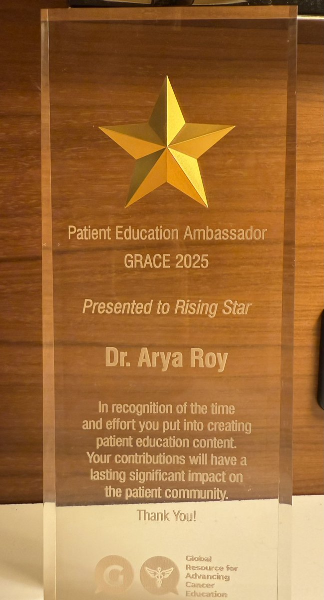 Arya Roy (@royaryam) on Twitter photo Grateful for a wonderful year as a patient ambassador at <a href="/cancerGRACE/">GRACE</a> - a year of learning & patient education. Thank you <a href="/JackWestMD/">H. Jack West, MD, FASCO</a> & <a href="/AmyBickleman/">Amy Bickleman</a> for all the support & inspiration! <a href="/guicorreiamd/">Guilherme S. C. Correia, MD</a> <a href="/MomaVelez11/">Maria Antonia Vélez</a> <a href="/dreyersheetmd/">Marie Dreyer</a> <a href="/ESaldanhaMD/">Erick Saldanha, MD</a> <a href="/OhioStateMedOnc/">Ohio State Medical Oncology</a> Grateful for a wonderful year as a patient ambassador at <a href="/cancerGRACE/">GRACE</a> - a year of learning & patient education. Thank you <a href="/JackWestMD/">H. Jack West, MD, FASCO</a> & <a href="/AmyBickleman/">Amy Bickleman</a> for all the support & inspiration! <a href="/guicorreiamd/">Guilherme S. C. Correia, MD</a> <a href="/MomaVelez11/">Maria Antonia Vélez</a> <a href="/dreyersheetmd/">Marie Dreyer</a> <a href="/ESaldanhaMD/">Erick Saldanha, MD</a> <a href="/OhioStateMedOnc/">Ohio State Medical Oncology</a>