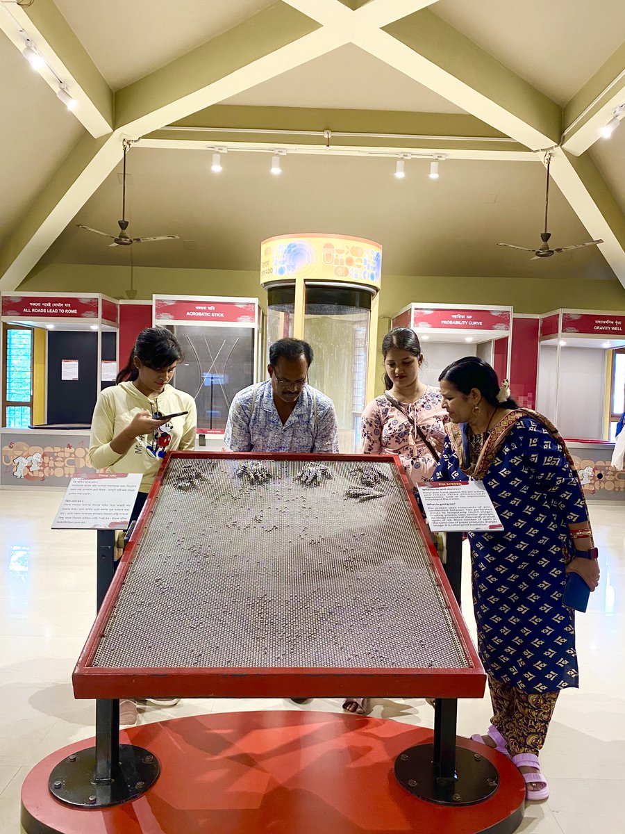 NSCGuwahati's tweet image. Visitors having a blast with our Pin Screen!

✨ Come experience the magic of science  National Science Center,Guwahati 

📍Open 9:30 AM to 6:00 PM 

@ncsmgoi 
@MinOfCultureGoI 

#ScienceFun #InteractiveExhibit #PinScreen #ScienceMuseum #FamilyFun #ExploreScience