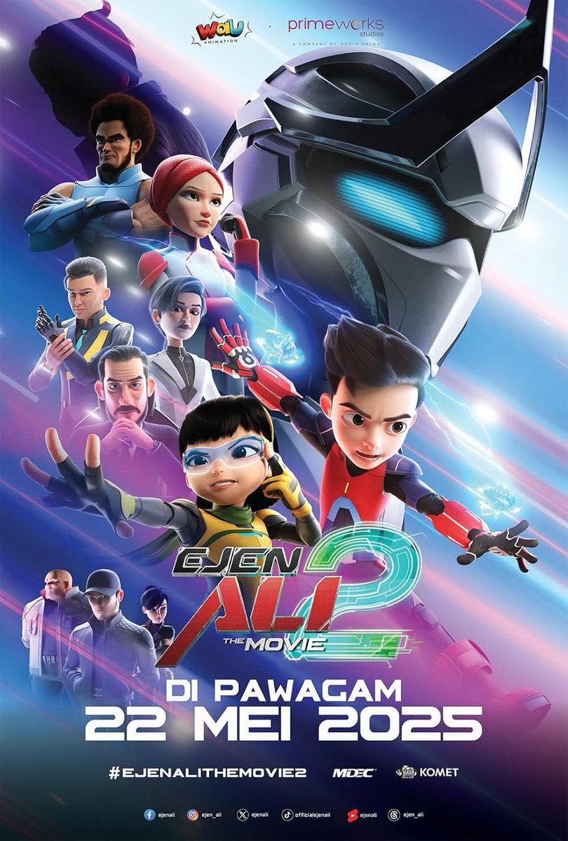 kerja kita belum selesai jom ke <a href="/TGVCinemas/">TGV Cinemas 🇲🇾</a> berdekatan anda nk layan movie ejen ali the movie 2 nak capai 100m 🤩🤩
#TGV Home of Heroes
#TGV Movie Club
#Mega Heroes Party