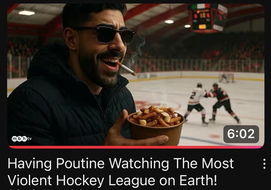 NEW VLOG out now. Experienced the jungle that is the LNAH, the most violent hockey league on earth and the inspiration for Shoresy

watch here ➡️bit.ly/3HknUVq