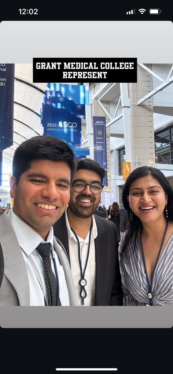 An eventful day 2 of #ASCO25, as always a perfect blend of fun and learning 🤌🏻