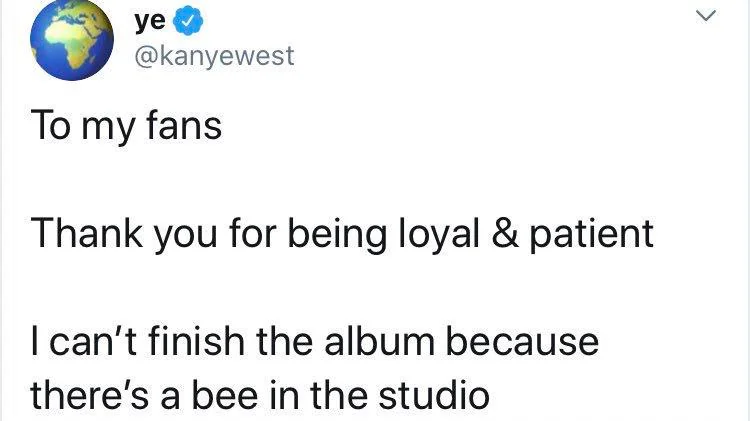 TTVauger's tweet photo. @kanyewest END OF AN ERA 🐐 https://t.co/gZqWXnTUgn