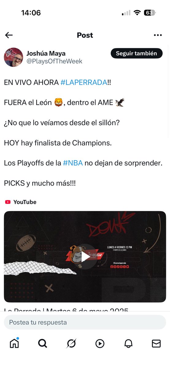 osr97's tweet photo. Sigues tan seguro JAJA! @PlaysOfTheWeek https://t.co/Prd4SvAYlY
