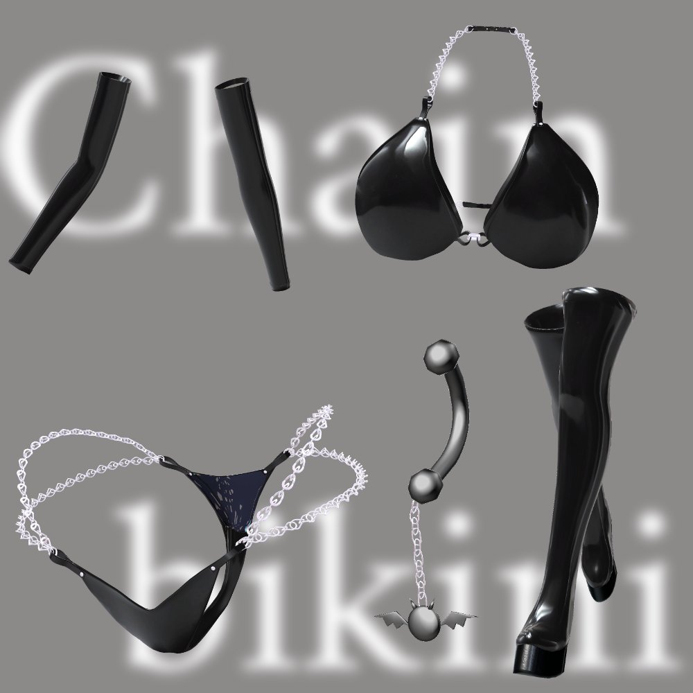 キャスター@VRChat (@caster0128_vrc) on Twitter photo 🆕新発売&プレゼント‼️
Chain bikini【複数アバター対応/MA対応】
caster0128.booth.pm/items/6995265
🚩【SALE!!】🚩
2025/06/01~2025/06/08
full pack 1100JPY→900JPY
single 600JPY→500JPY
🎁RPキャンペーン🎁
フォロー(<a href="/caster0128_vrc/">キャスター@VRChat</a>)&このポストをRPで2名様にフルパックプレゼント! 🆕新発売&プレゼント‼️
Chain bikini【複数アバター対応/MA対応】
caster0128.booth.pm/items/6995265
🚩【SALE!!】🚩
2025/06/01~2025/06/08
full pack 1100JPY→900JPY
single 600JPY→500JPY
🎁RPキャンペーン🎁
フォロー(<a href="/caster0128_vrc/">キャスター@VRChat</a>)&このポストをRPで2名様にフルパックプレゼント!