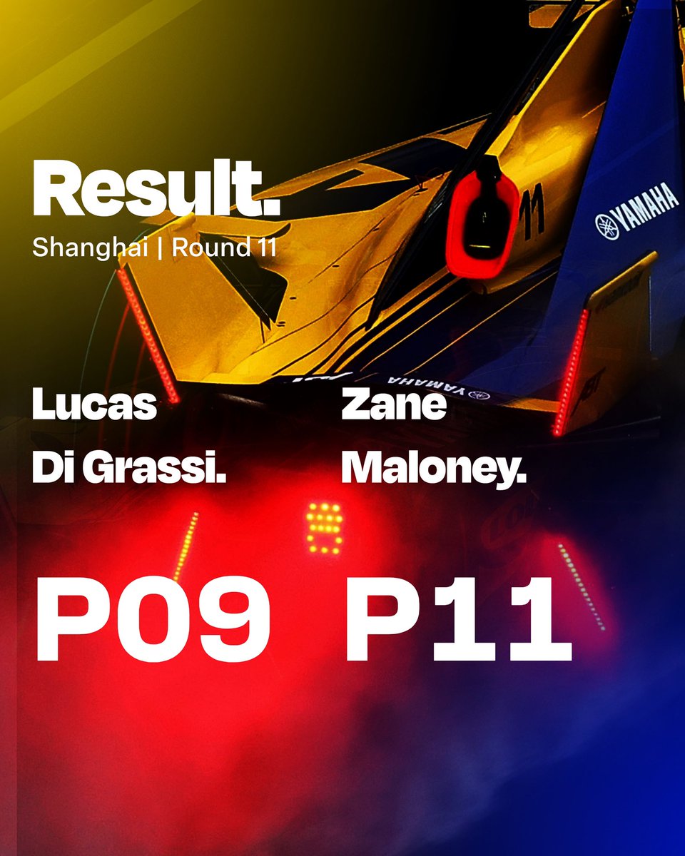 Tenacious drives from both Lucas and Zane today in lethal conditions. Two points for Lucas in a battling display, and much admiration for a fast-charging Zane who just misses out. Proud of our drivers, proud of our team.
