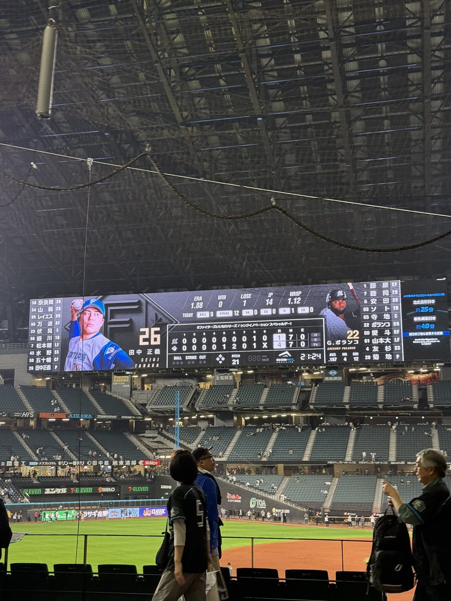 エスコンまで行って負け喰らうの情けない