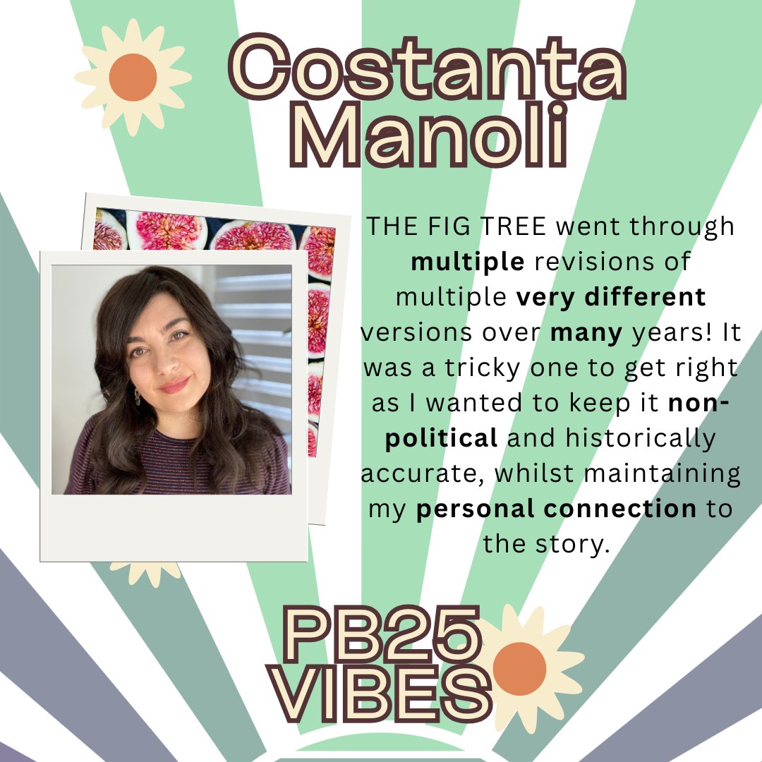 PB25Vibes (@pb25vibes) on Twitter photo Our first revision fact is from <a href="/Costantia/">Costantia Manoli</a> who shares her experience revising her manuscript 'The FIG TREE' #5amwritersclub #publishing #revision #editors #author #kidlit #PB25Vibes #12x12pb #scbwi #writingcommunity Our first revision fact is from <a href="/Costantia/">Costantia Manoli</a> who shares her experience revising her manuscript 'The FIG TREE' #5amwritersclub #publishing #revision #editors #author #kidlit #PB25Vibes #12x12pb #scbwi #writingcommunity