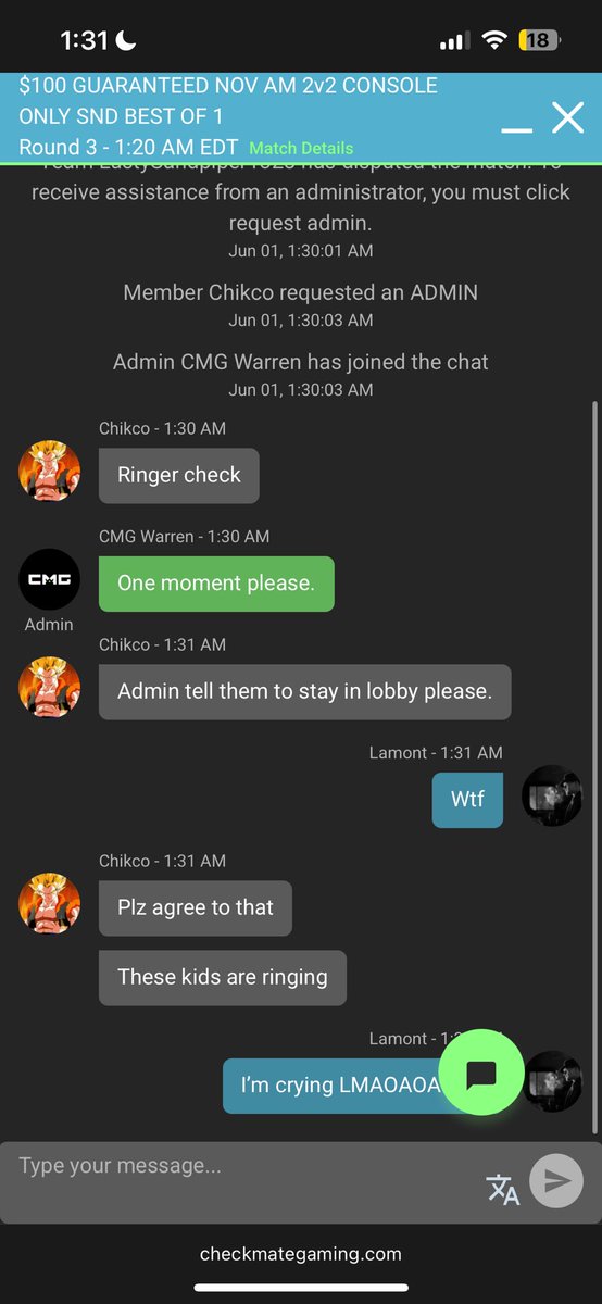 Baffled__'s tweet photo. @nJxhnny Id be mad too if I got 6-0 to go to finals, gg lil bro https://t.co/Qn2KAQRfUb