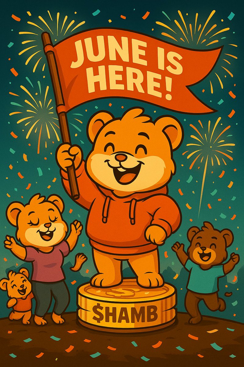 hami_bird's tweet photo. @Web3soldier0 Happy New Month from the Nest! 🐹✨
New memes, new battles, new vibes.
$HAMB holders, let's make June a legendary chapter in the Hamibird saga.
The sky isn’t the limit—it's just the beginning. 🚀🔥
#Hamibird #HappyNewMonth #CryptoGaming #MemeSeason #HAMB https://t.co/Y4EsvQUKBw