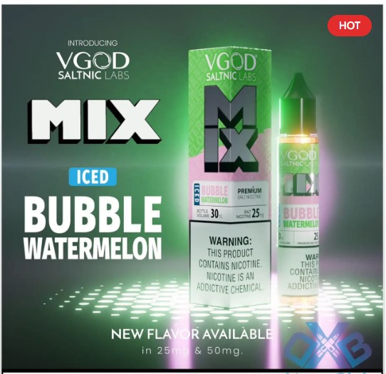DVapeclub36974's tweet image. Chill out with Vgod Iced Mix Salt Nic E Juice 30ml – only AED 35 at Dxb Vape Club! ❄️

Smooth, icy, and perfect for your pod.

Buy now 👉&amp;gt;dxbvapeclub.com/product-catego…

#VapeDubai #SaltNic #VGOD #VapeUAE #DxbVapeClub #TUDUM #ميسي_مطلب_الهلاليين