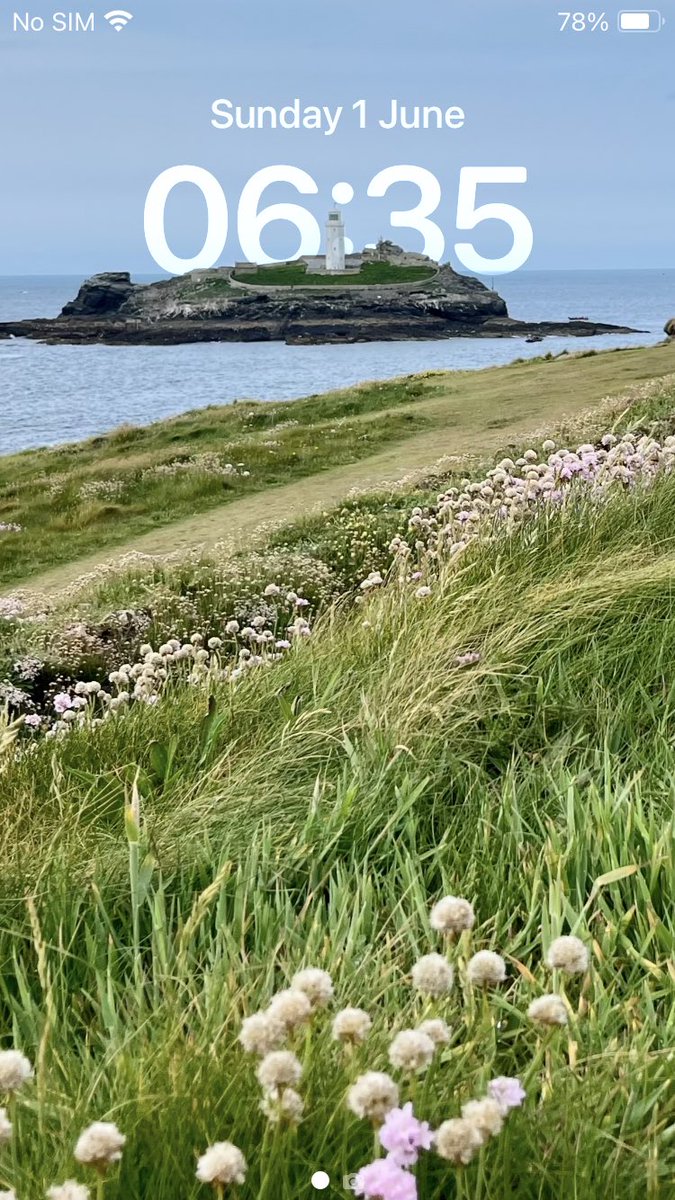 #DailyScreensaver
Godrevy, Cornwall 
May 2025