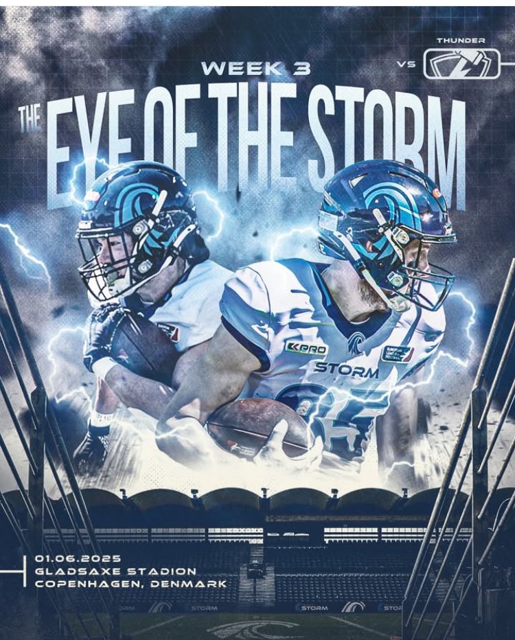 I dag bliver den første professionelle football kamp spillet i Skandinavien, når <a href="/NordicStormFTB/">Nordic Storm</a> tager imod Berlin Thunder på Gladsaxe stadion.