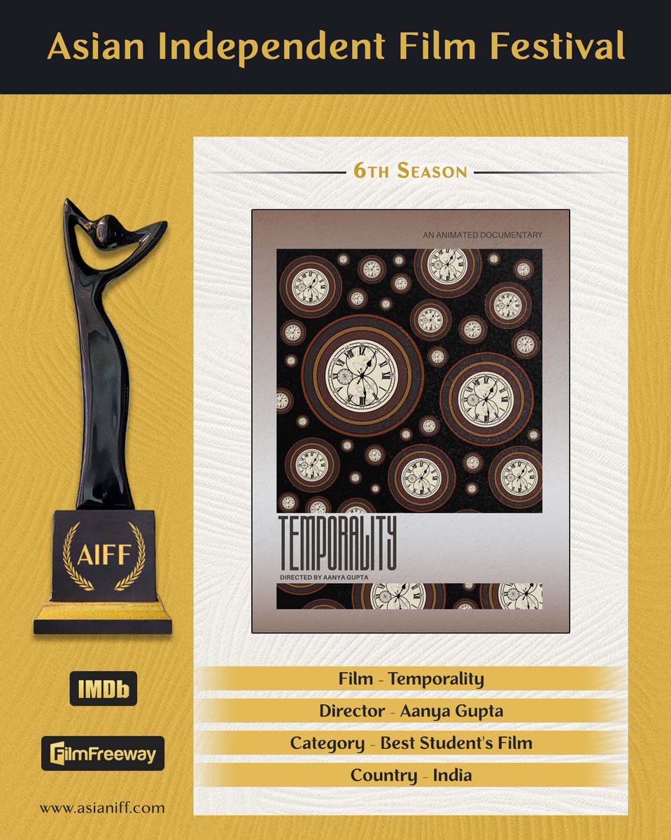 Sixth season's official submission!

#AsianIFF