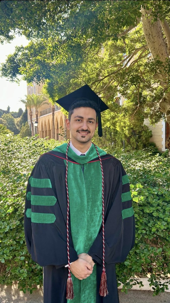 ali165cpa's tweet photo. Milestone of eight years journey @AUB
My son Dr. Badr Abi Ali https://t.co/HNLiixqga7