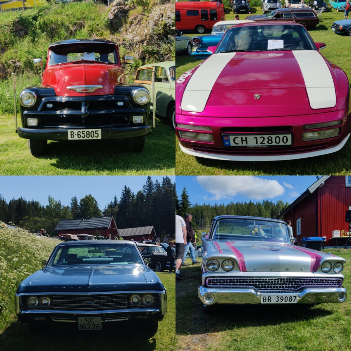 Noen av bilene som var på Little Ponderosa/ Indre Østfold Motorfestival i går 🛻🌞🚙👍🚗