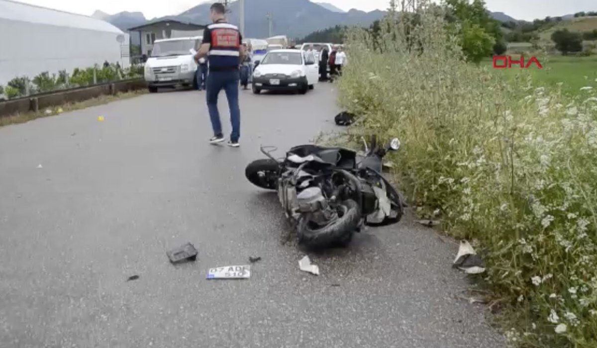 Antalya'da otomobille çarpışan motosikletli yaşamını yitirdi
yenialanya.com/haber/25142913…