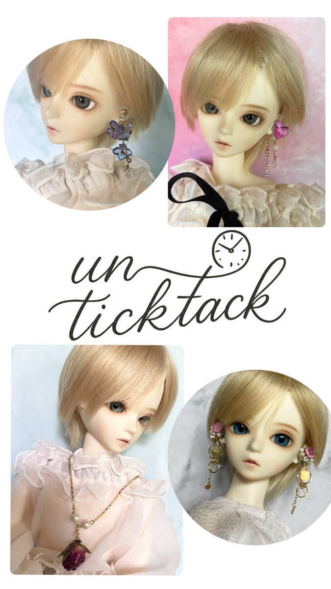unticktack's tweet photo. 6/5〜18京阪百貨店守口6階にて
「ぬい沼」でます✨

私は40〜60センチのドールとドールオーナーがお揃いでつけれるアクセサリーで委託にて出展します。
　#MSD #スーパードルフィー　#韓国ドール https://t.co/hxZiR5AP8Q